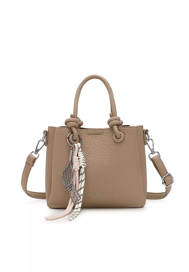 Women's Top Handle Bag / Sling Bag / Crossbody Bag / Shoulder Bag - Khaki