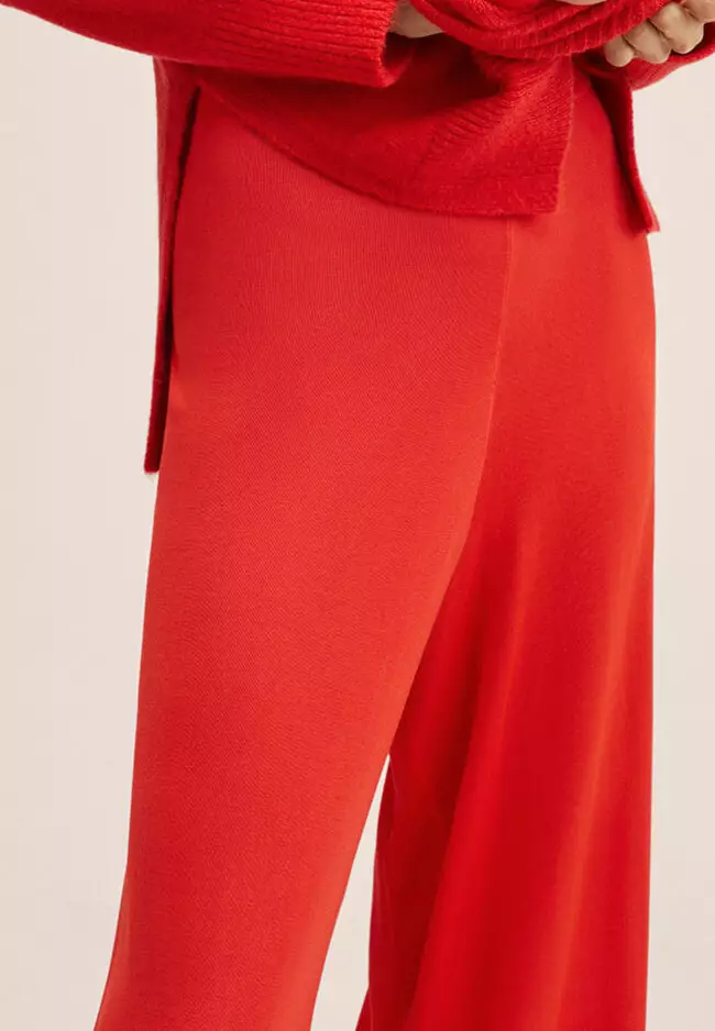 Knit Wideleg Trousers