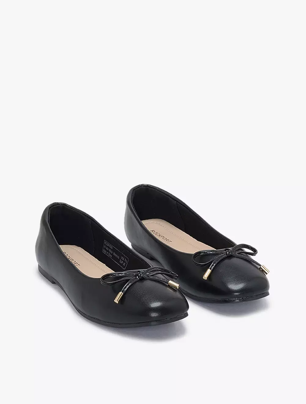 Payless Rockport Womens Louis Flats - Black_15