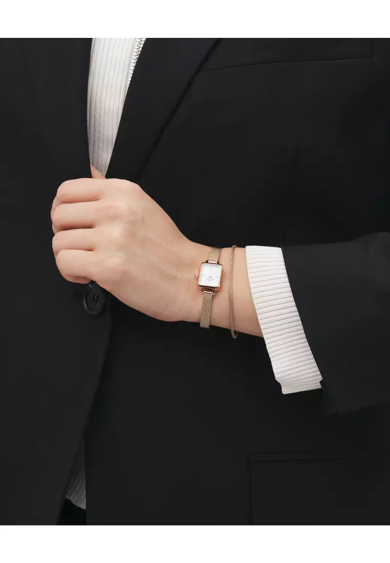 Mesh Bracelet Melrose 1.8mm Fashion Bracelet for women and men - Stainless Steel Mesh Bracelet - DW Official Jewelry - Authentic