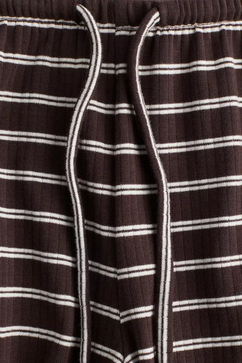 Cotton-blend trousers