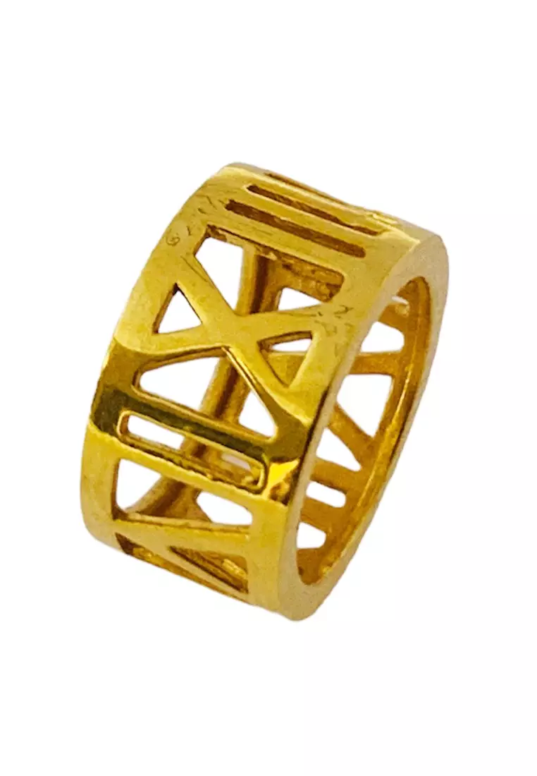 LITZ 916 (22K) Gold Number Charm 数字 GP0644 (1.84+/-)