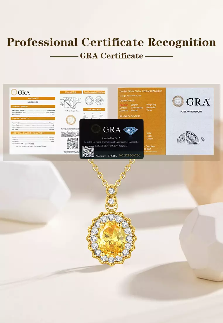 Kalung Wanita Mewah Elegan Berlian Zircon Original Perhiasan Cewek Necklaces Gold