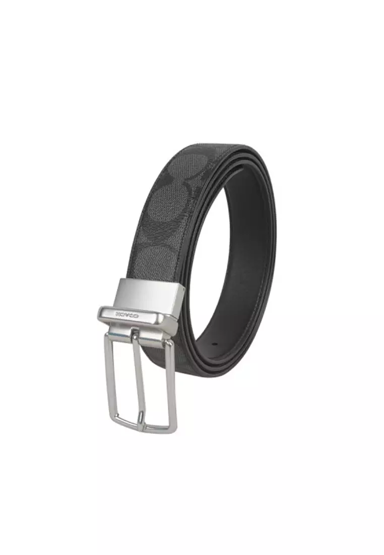 Men's Versatile Belt In Black and Gray CQ016CQBK