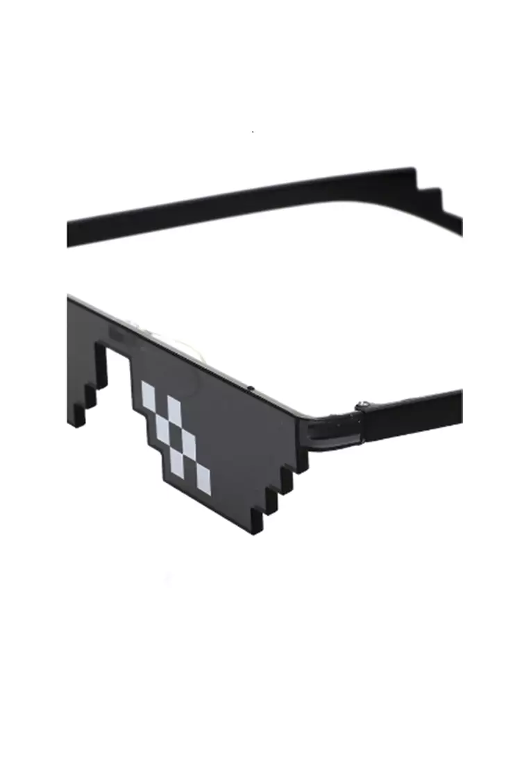 Mackenzie Kacamata Model Pixel Minecraft Mosaics Thug Life UV Protection Material Polycarbonate ORIGINAL