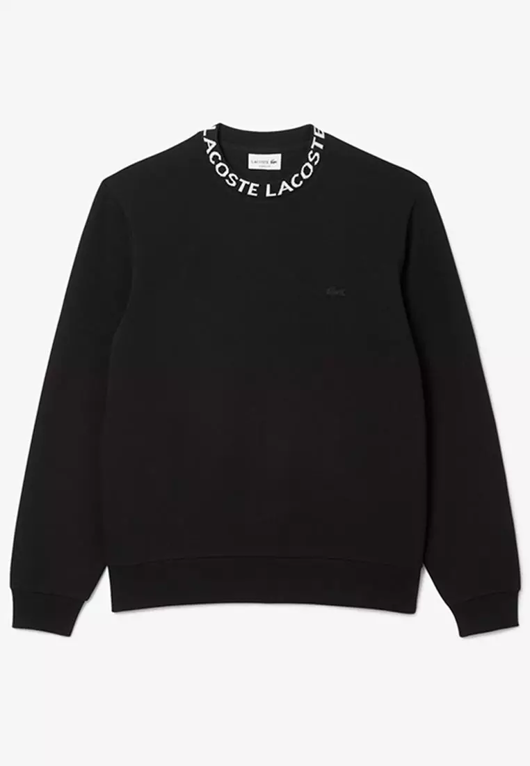 Jacquard Branded Jersey Sweatshirt
