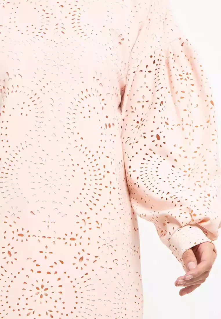 Chanira Laila Dress-Pastel Peach