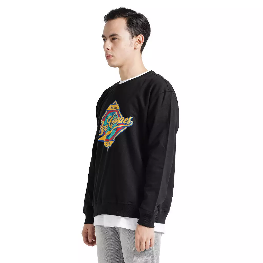LEE COOPER SWEATER CHAMPION BLACK