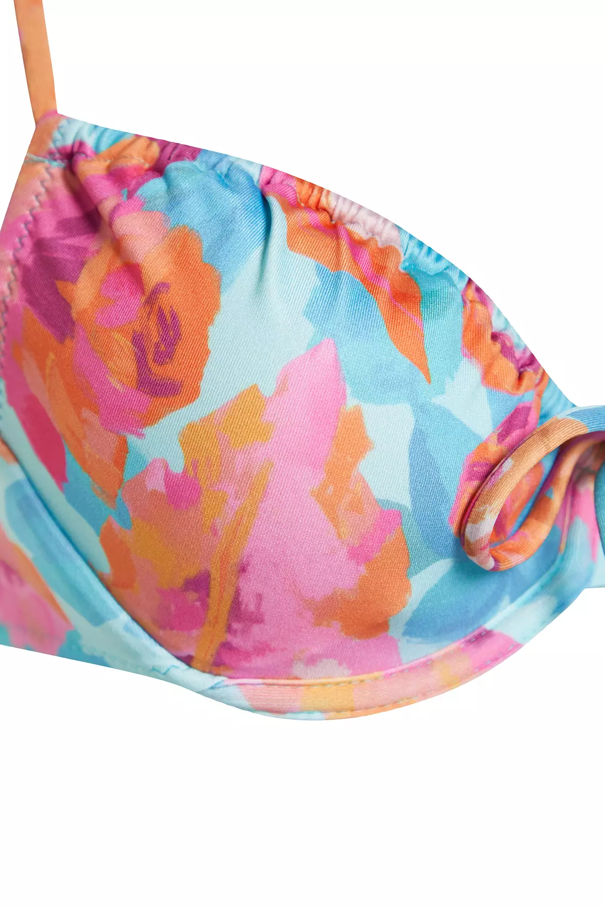 Very Colorful Flowering Bikini Set