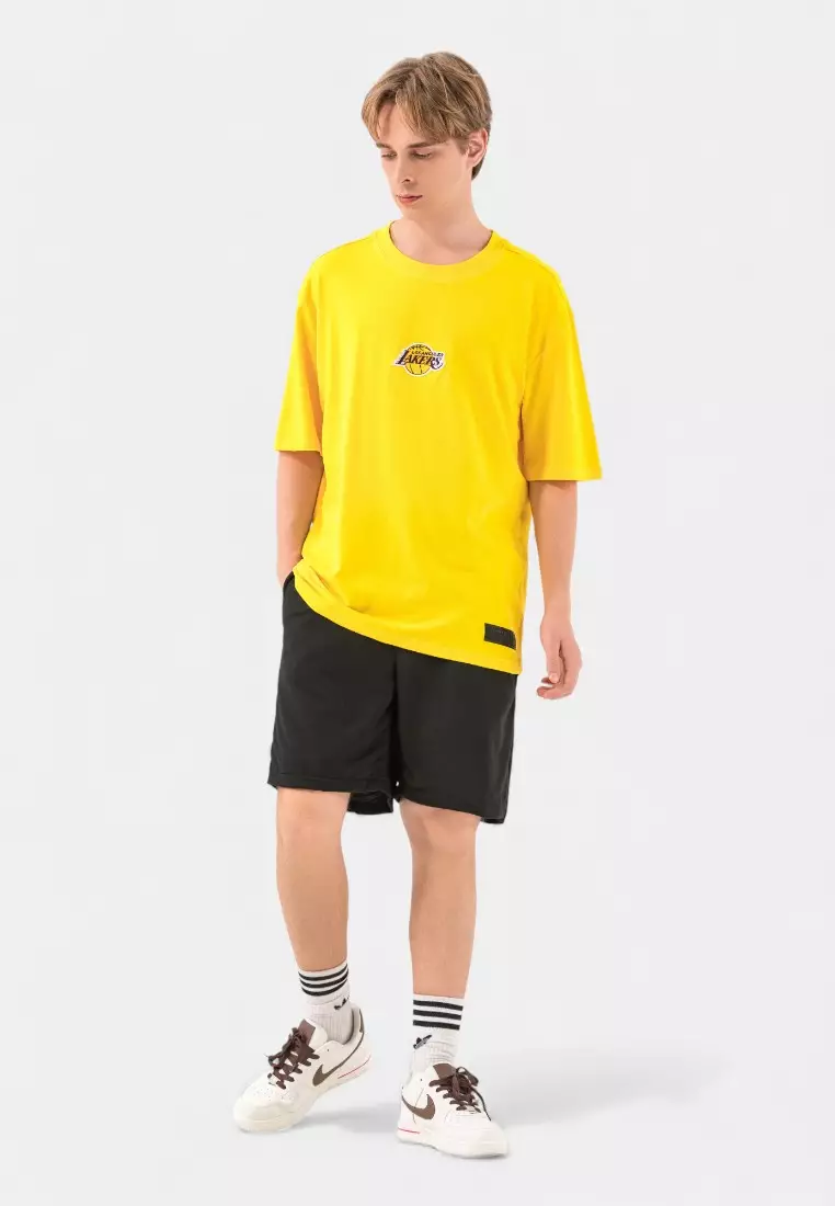 Los Angeles Lakers Loose Fit Mens T-Shirt Basics Core Collection