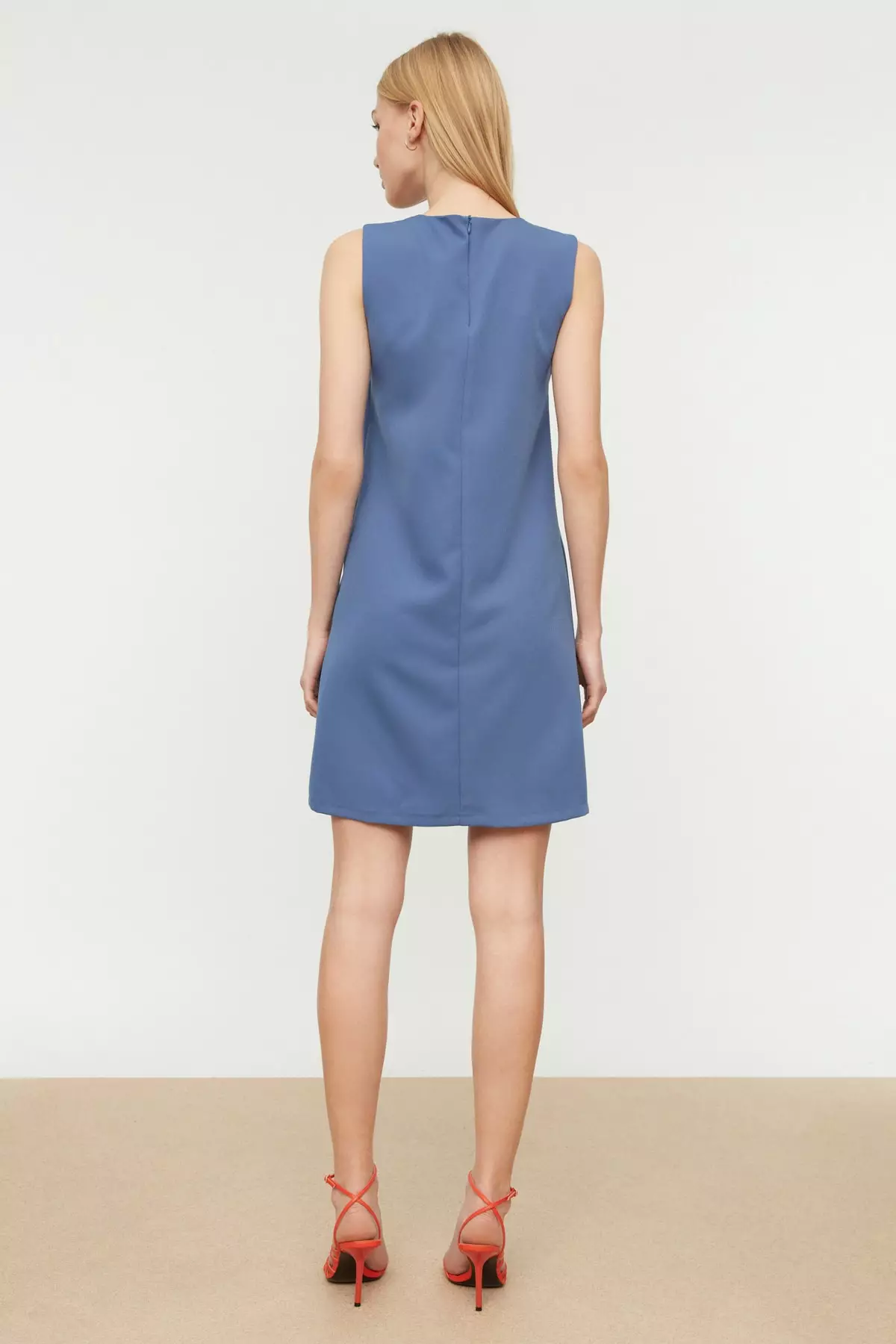 Buy Trendyol Basic Shift Dress 2024 Online | ZALORA Singapore