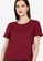 ZALORA WORK red Button Back Top F6C08AA14DD54BGS_3