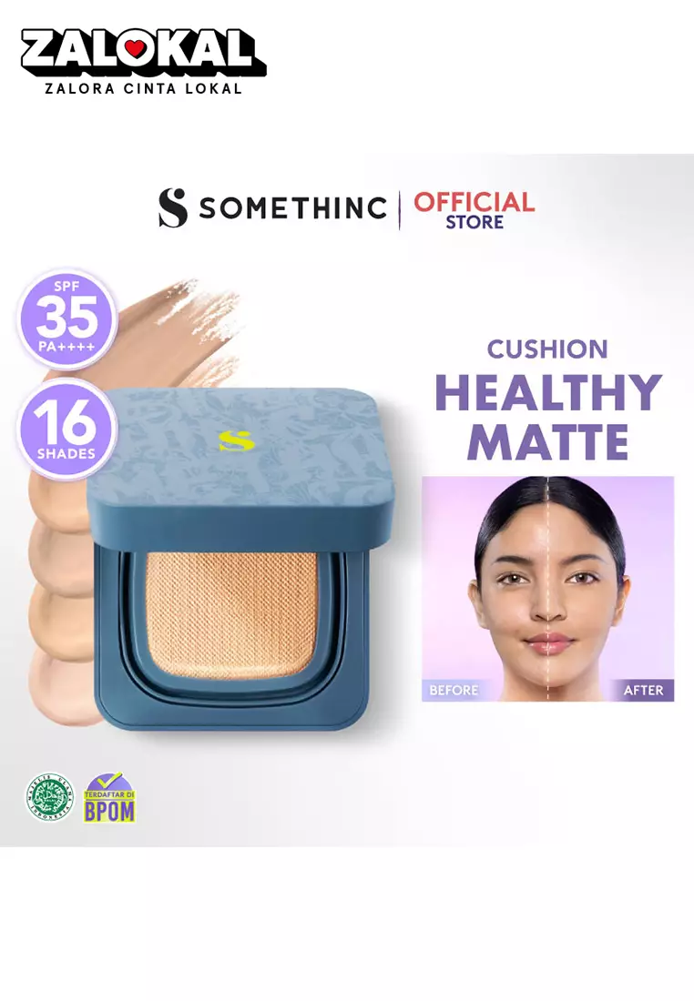 SOMETHINC HOOMAN Breathable UV Cushion Cover SPF 35 PA++++ W01.5 Cashew