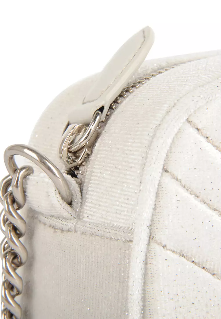 Star Small Shoulder Bag in Silver