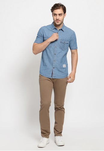 Jual Osella  Osella  Celana Pria Chinos Polos  brown Original 