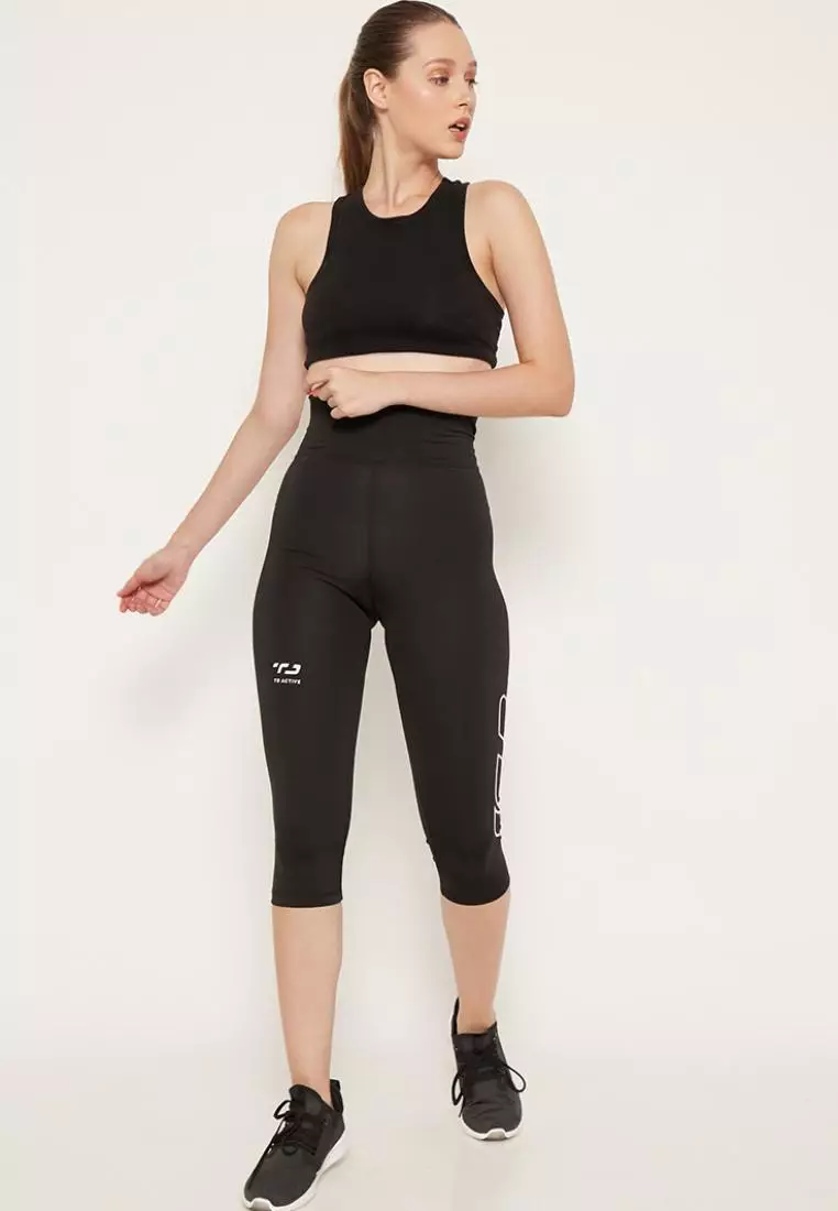 TD Active LB032 Compression Legging Toreador