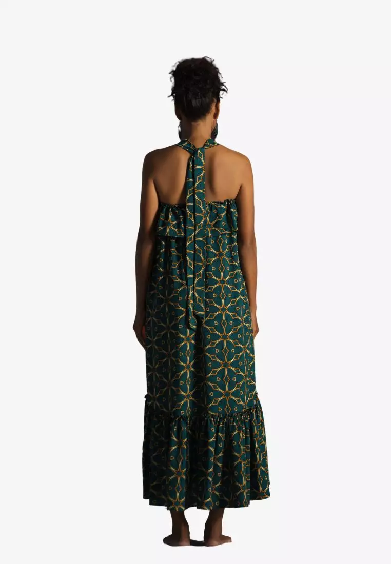Summer Get Away Silk Dress