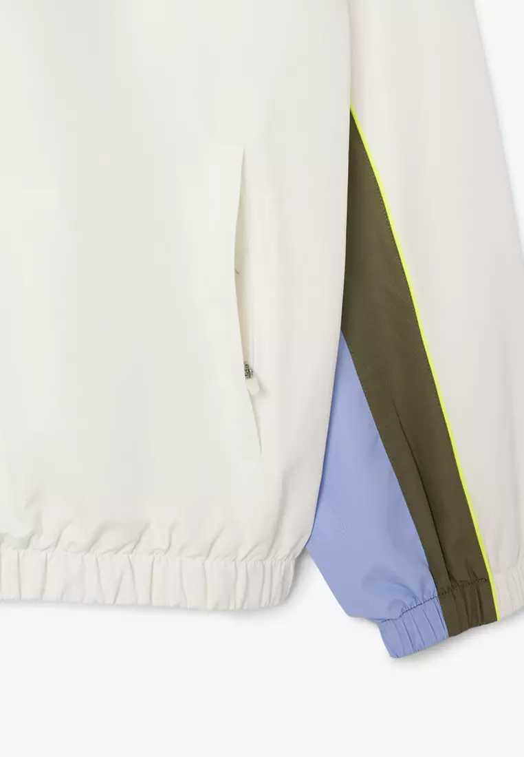 Colour-Block Water-Repellent Track Jacket