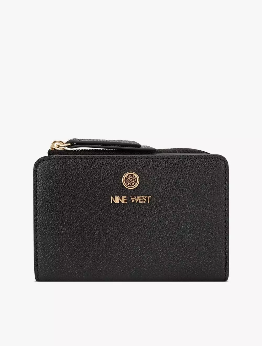 Nine West Lockup 9 Slg Zip Arnd Crd Case  - Black