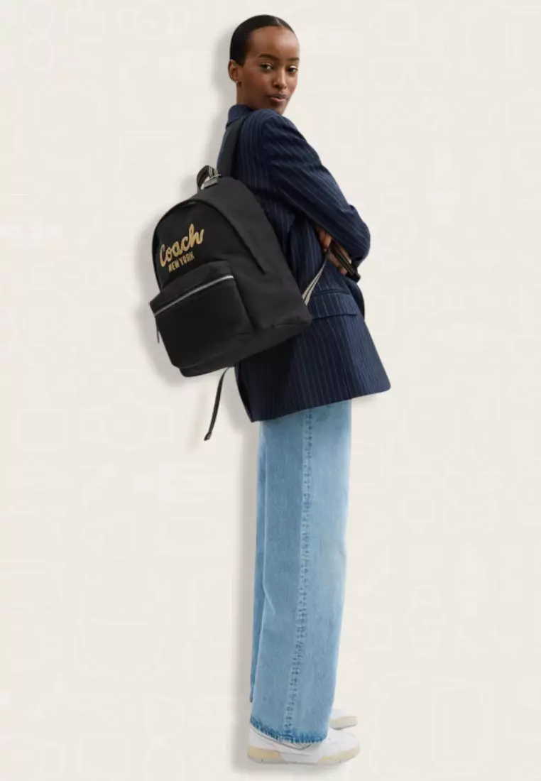 Jual Coach Coach Cargo Backpack Black Original 2026 | ZALORA Indonesia