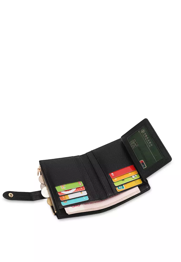 Women's Short Purse / Wallet - Black