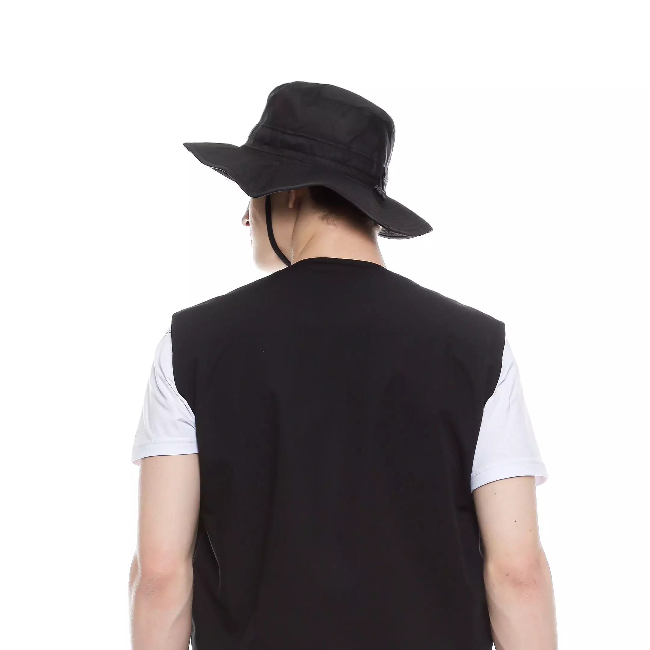 Bucket Rimba Outdoor Waterproof Ultralight Hat Black