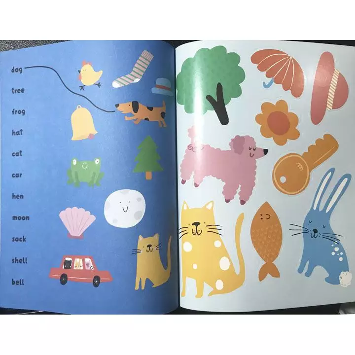 Jual Happy Brown Fox Buku Aktivitas Stiker Anak Start Little Learn Big
