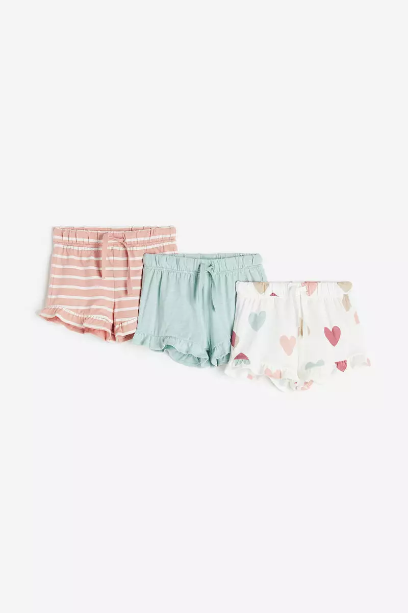 h&m rainbow shorts