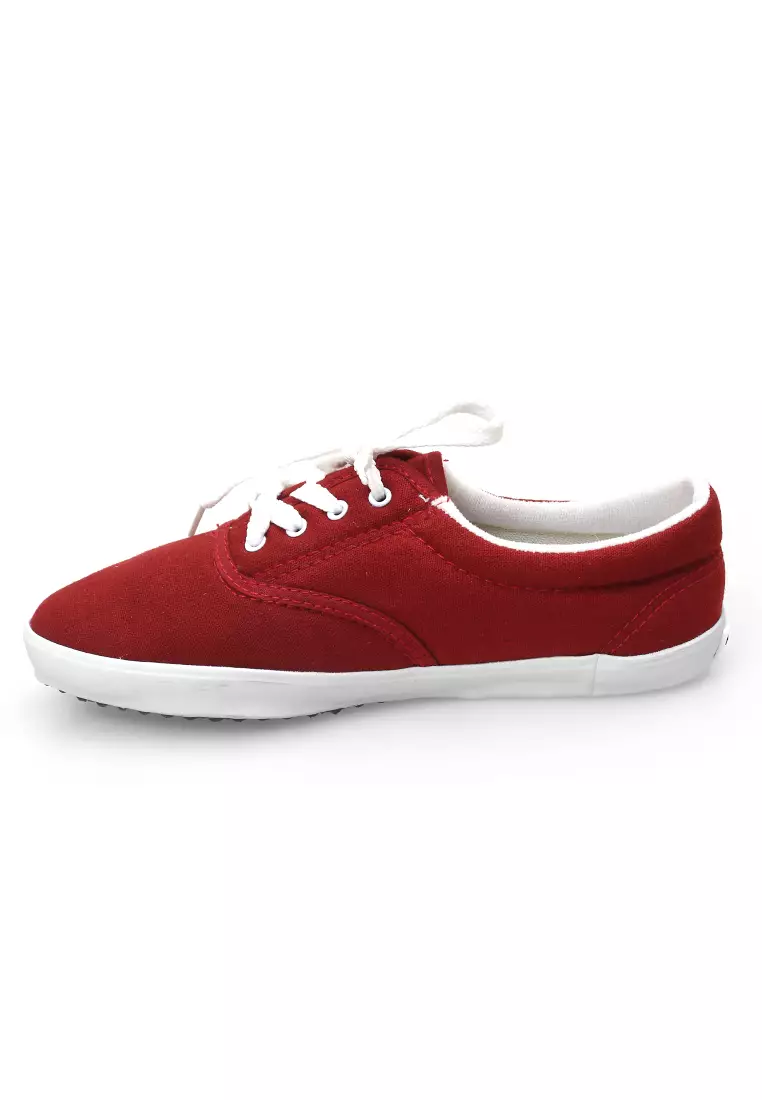 Sepatu PX Style Design Simple Casual - Maroon