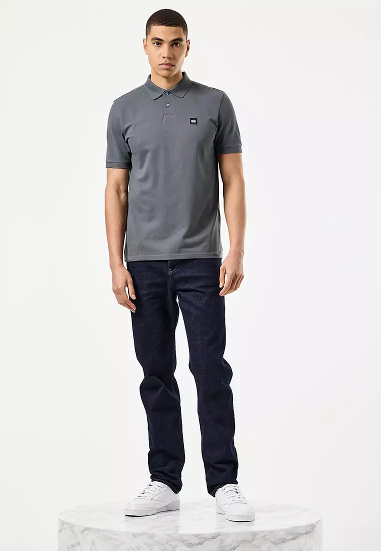 MENS ZINC CANEIROS BADGE POLO