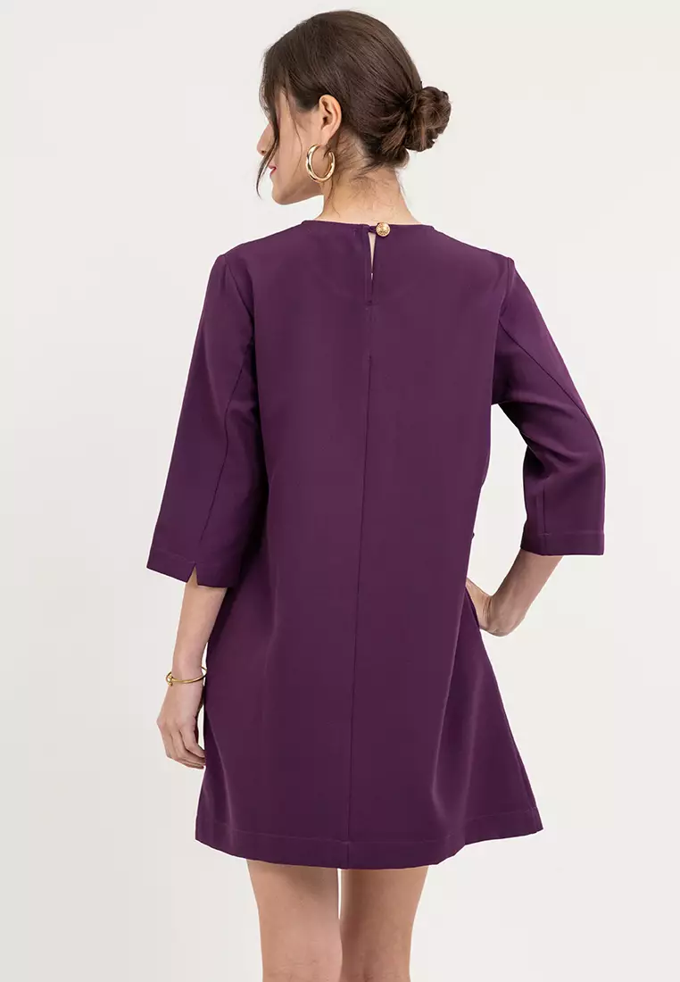 Crivian Tent Dress with Ribbon