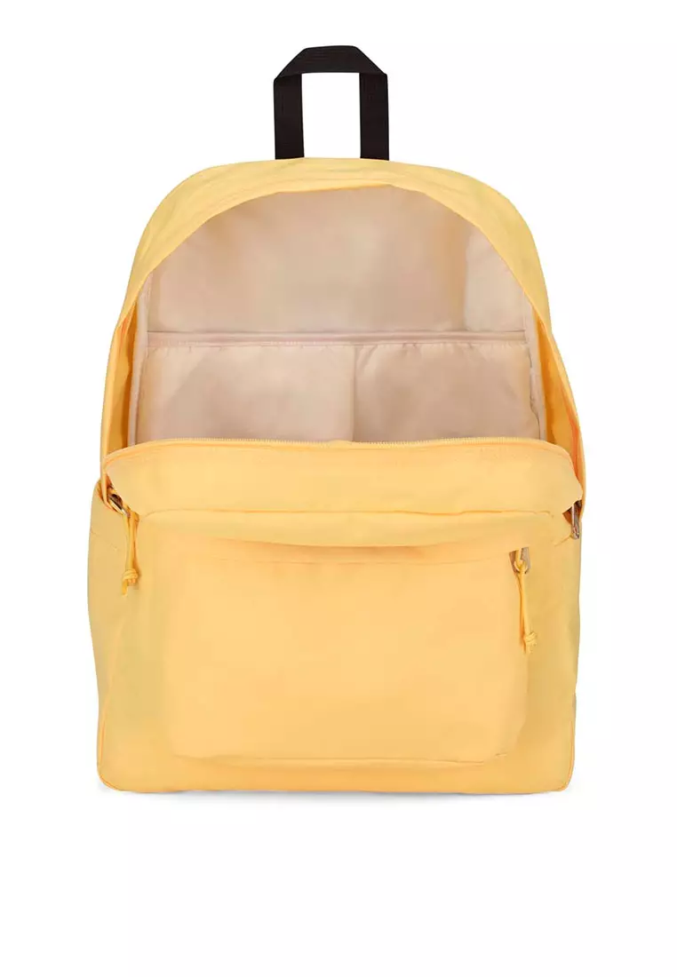 Light yellow jansport backpack discount