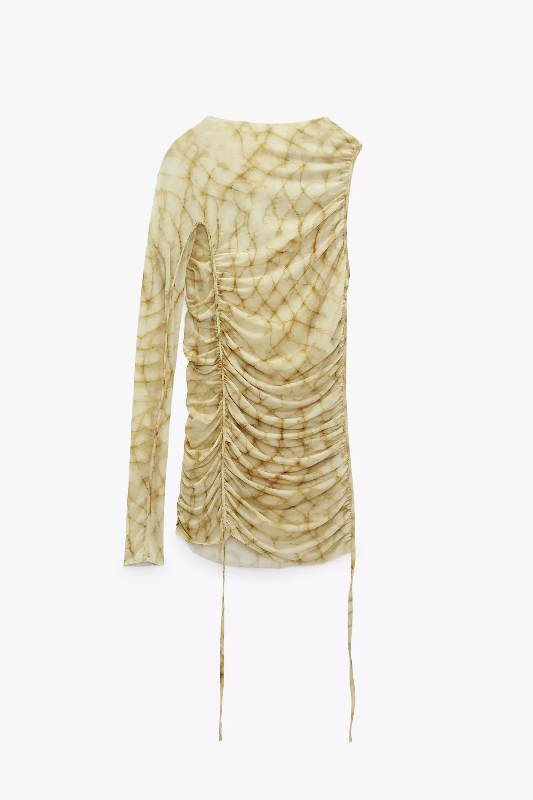 _tun429　　おまとめ２点 ZARA Tulle Printed Asymmetric Top 2025 | Buy ZARA Online