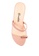 CARMELLETES pink Toe Ring Heeled Slides 6E98CSHDE1A87FGS_4