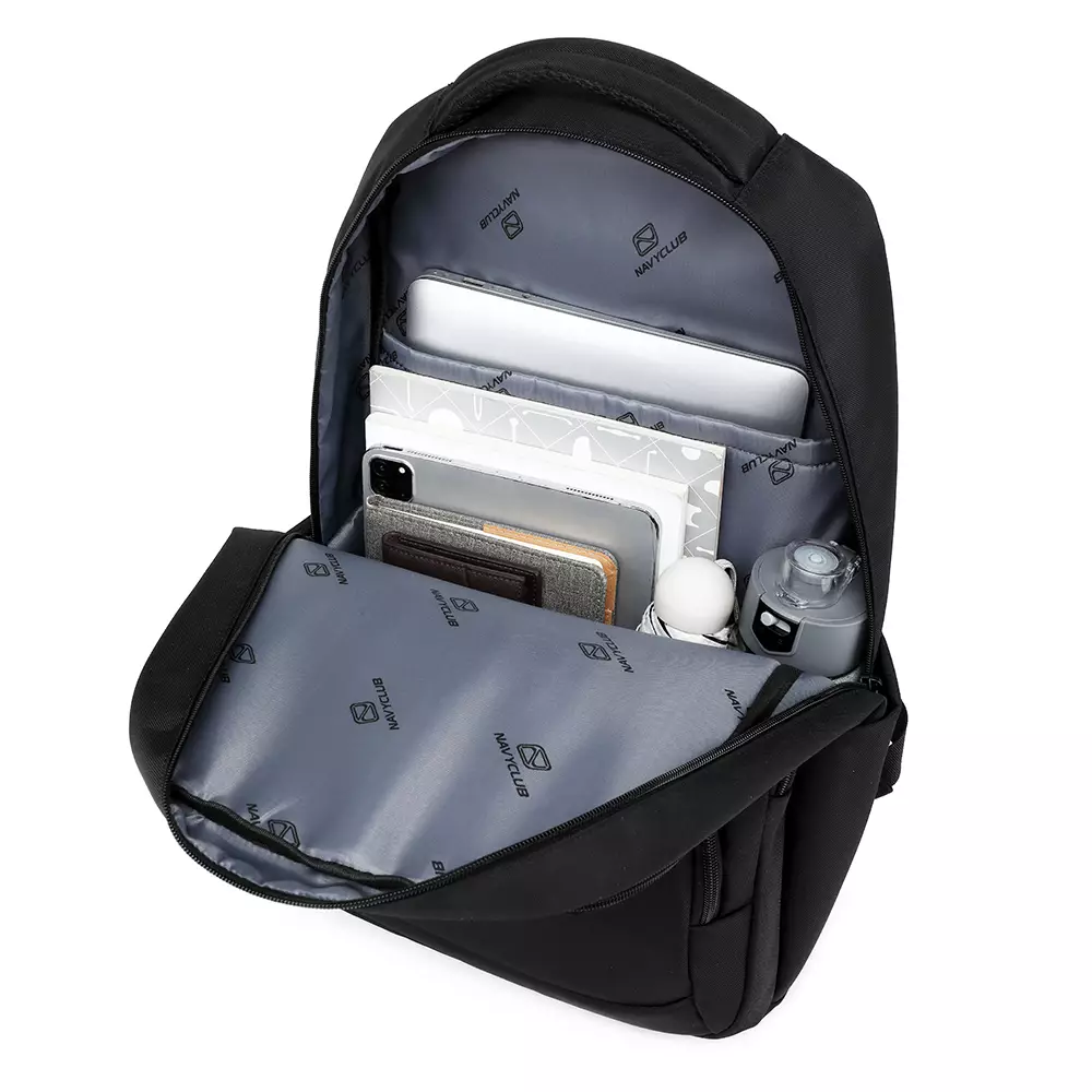 Navy Club Tas Ransel Laptop HFIE - Backpack Daypack Up to 15 Inch Tas Pria Wanita