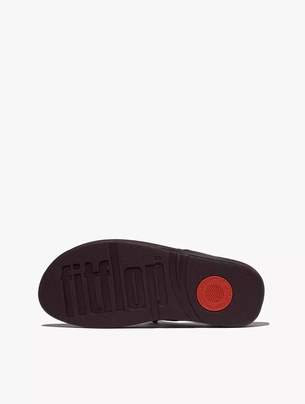 Fitflop Lulu Glitz-Bow Leather Toe-Post Sandals - Plumberry