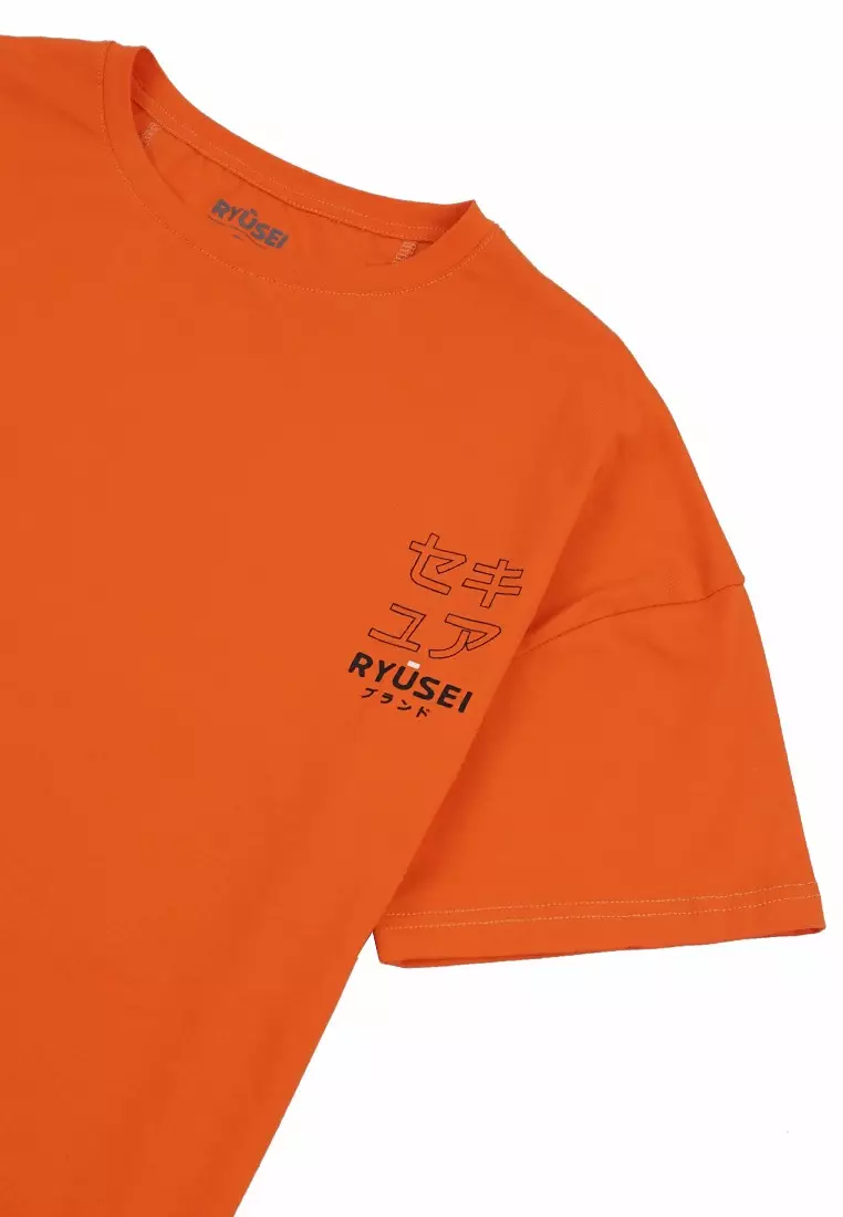 Tsh Oversize Yuki Orange