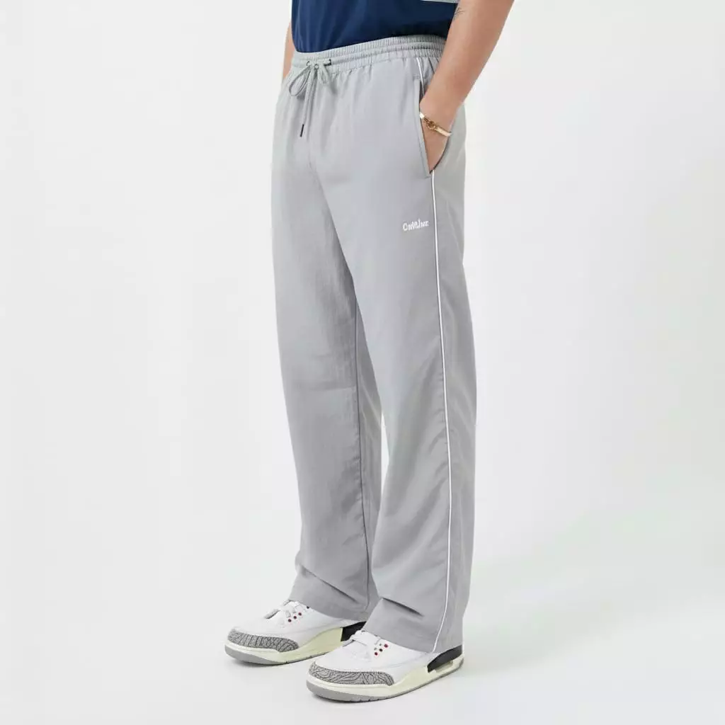 CELCIUS Oversize Track Pants LIN001378C Light Grey