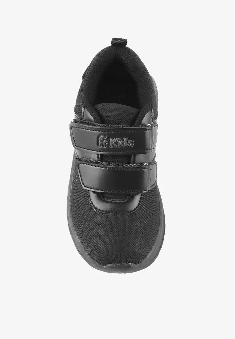 Sepatu Sekolah Fullblack BTS Sneakers Anak Unisex K.Jasper - Fransisca Renaldy