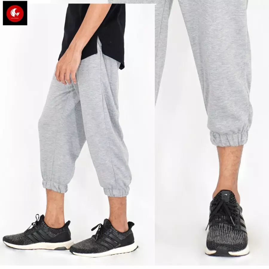 OKECHUKU Bahri Celana Jogger Sirwal Joger Celana 3/4 Skinny Slimfit Pangsi Joger