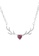 Twenty Eight Shoes red VANSA Antlers Imitation Crystal Necklace VAW-N174 18AA9ACD071403GS_1