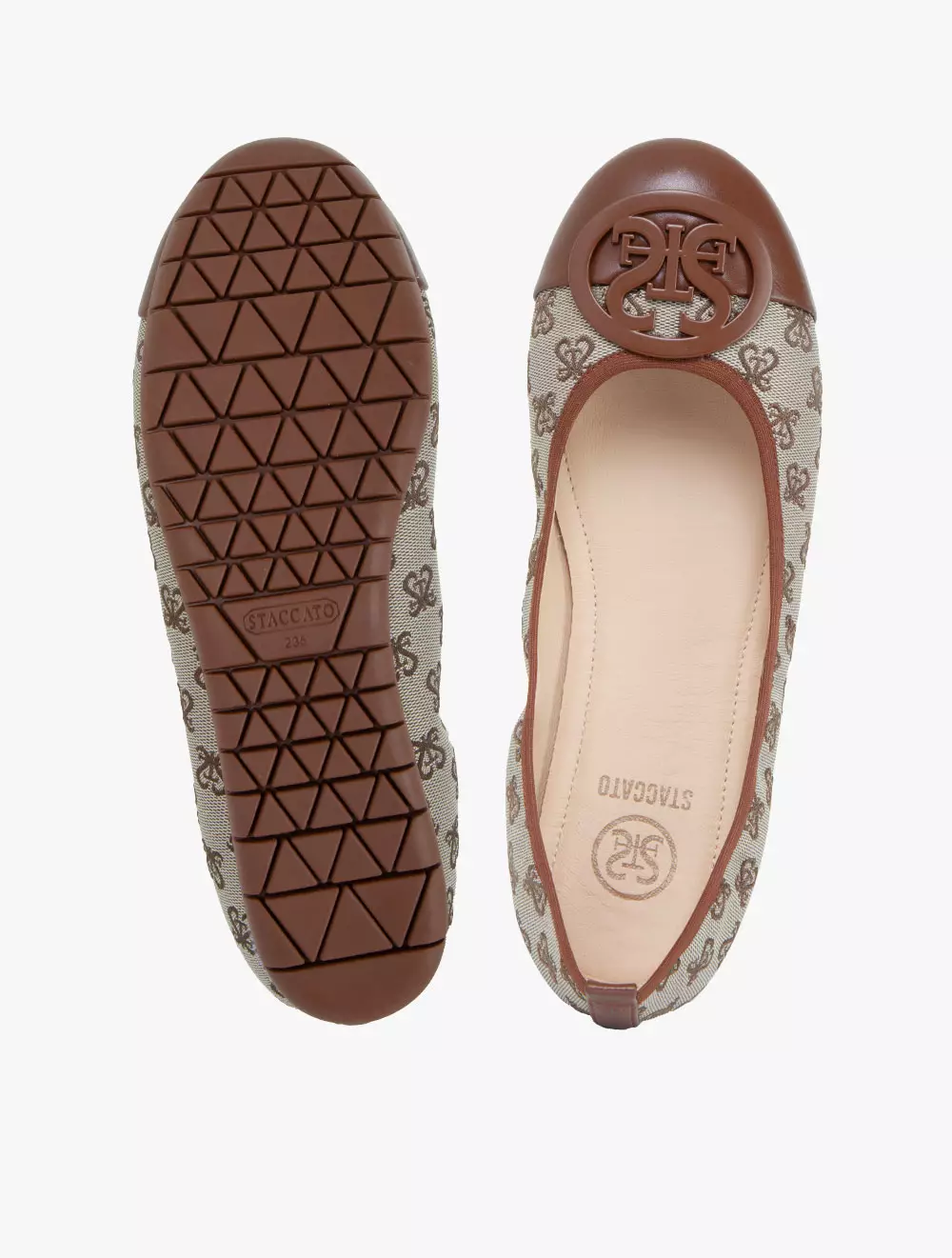 Staccato 9CP63-CEF Flats - Coffee