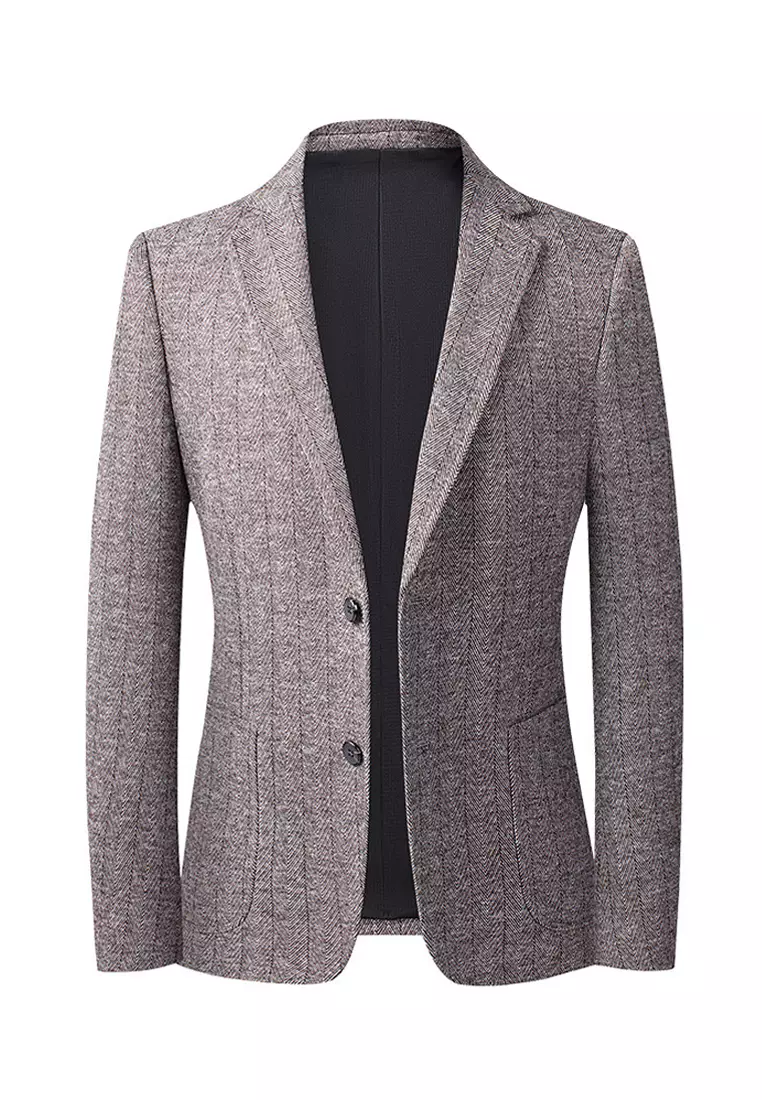 Buy HAPPY FRIDAYS Slim Casual Suit Jacket 888 2025 Online ZALORA