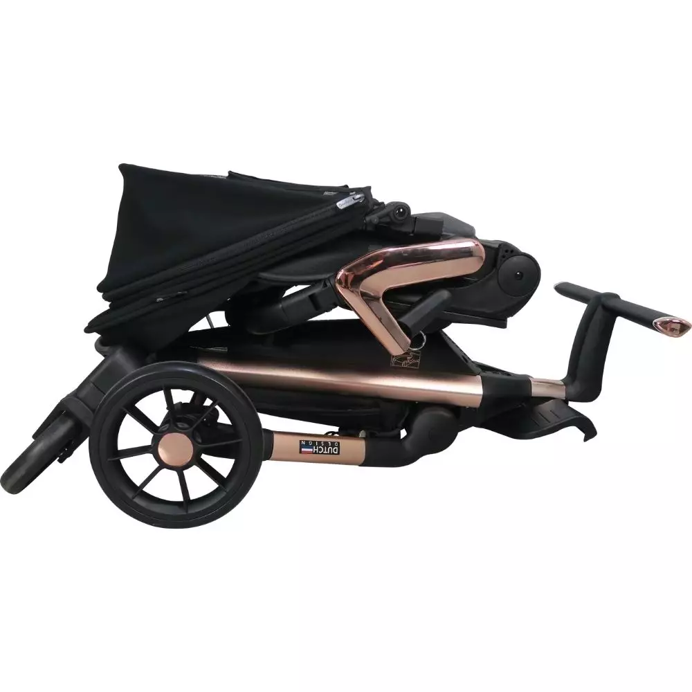 Cocolatte Solitute Stroller Black - Kereta Dorong Bayi