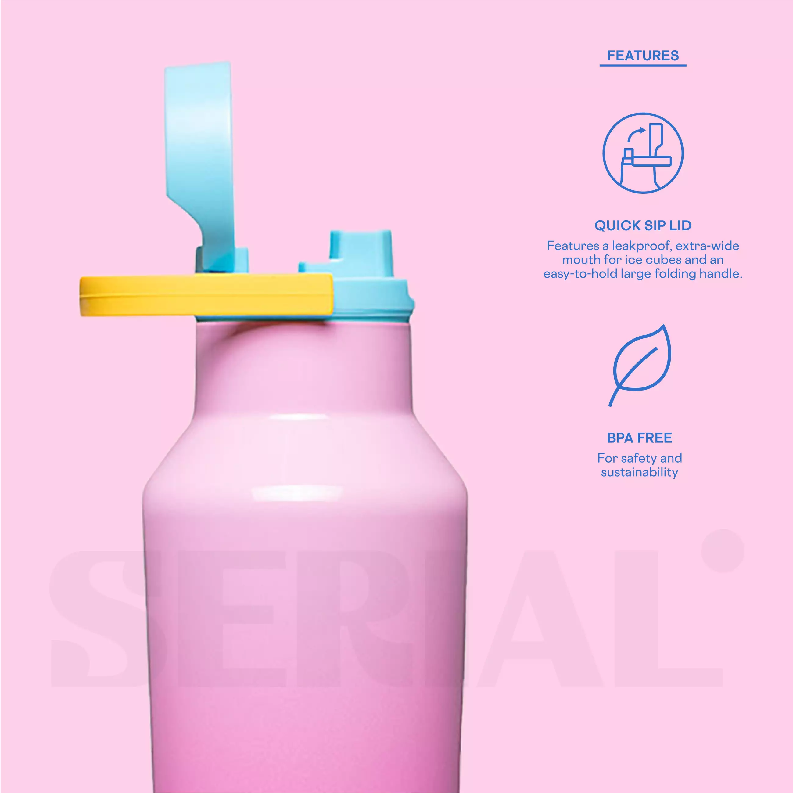 CORKCICLE Sport Canteen 20oz - Pink Pop