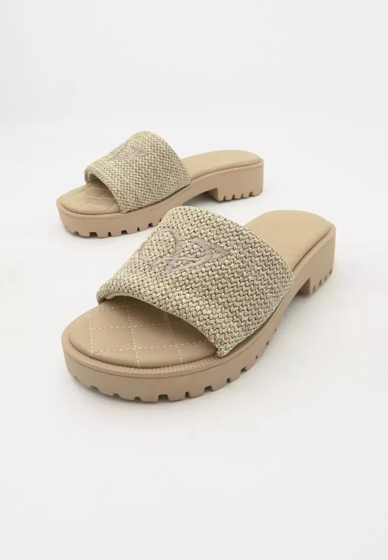 Slide On Heel Sandals