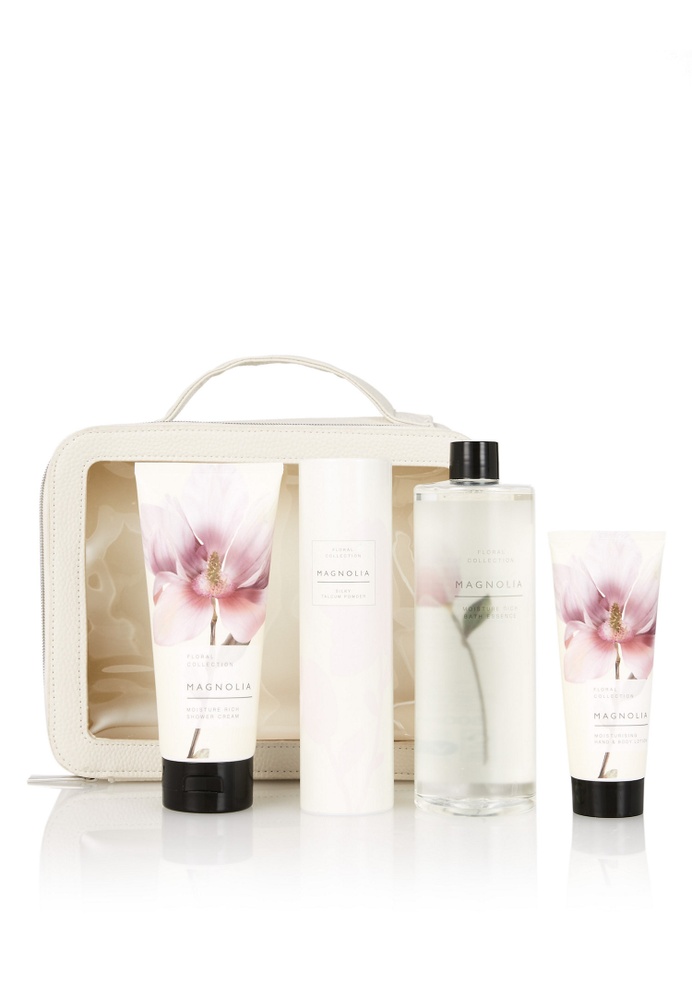 Buy MARKS & SPENCER Magnolia Toiletry Bag Gift Set 2021