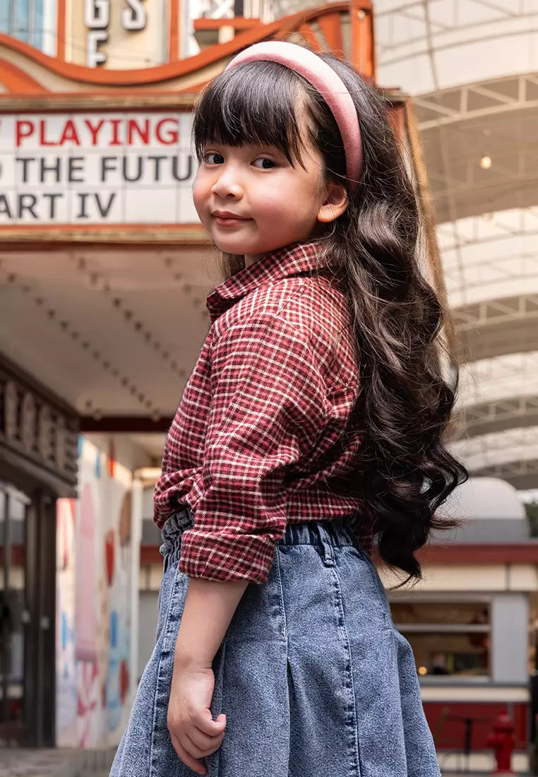 Little X eight Girl Almaa Shirt Kids