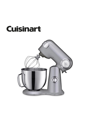 Brushed Chrome Cuisinart SM-50BC 5.5-Quart Stand Mixer Silver Lining 