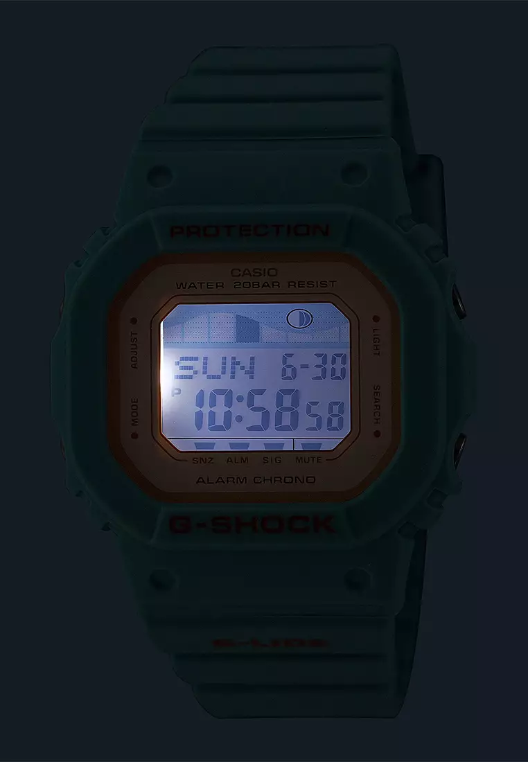 G-Shock Digital G-LIDE Women GLX-S5600-3 - Jam Tangan Wanita - Resin Strap
